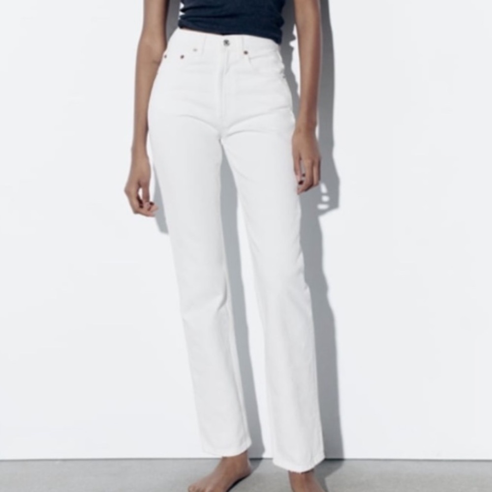Zara straight fit jean